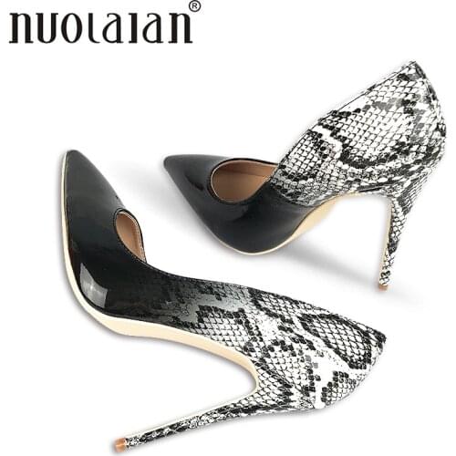 2018 Brand fashion women pumps 12CM high heel pumps shoes for women sexy pointed toe high heels party wedding shoes woman