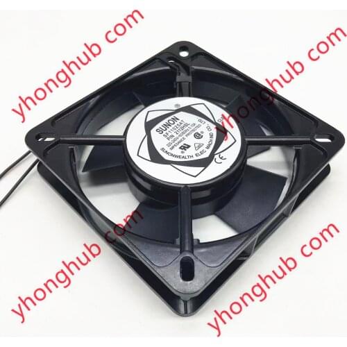 Sunon SF11025AT AC 220V 0.10A 110x110x25mm Server Cooling Fan