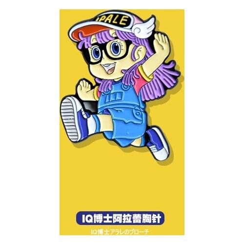 XM-funny Ala Lei brooch Japanese cute cartoon anime metal accessories badge anime accessories