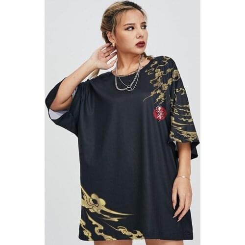 Japanese Harajuku Streetwear T-Shirt Urban Style Short Sleeve T Shirts Hip Hop Casual Cotton Men Oversize Anime Tshirt ZZ439