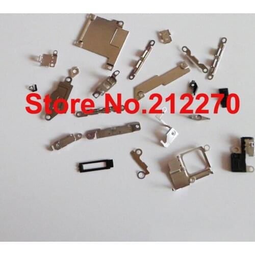 YUYOND 50set/lot New Middle Plate Set 22 In 1 Inner Small Parts Replacement Fastening & Brackets Parts For iPhone 5S Wholesale