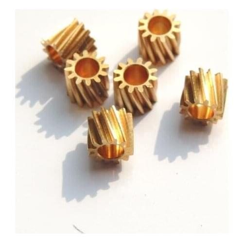 0.5 module gear motor output gear Metal Gear aperture 3.17MM model DIY toy remote control accessories