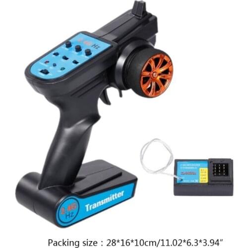 2.4G 3CH RC Transmitter Digital Radio Remote Control Transmitter with Receiver