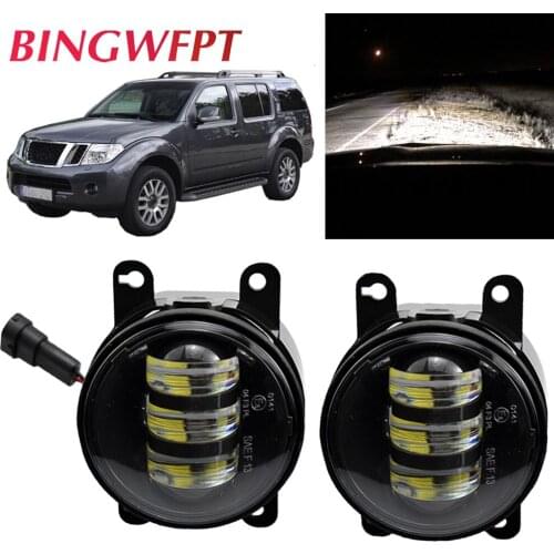 1Pair For Nissan Pathfinder R51 2005 2006 2007 2008 2009 2010 2011 2012 Car H11 LED High Bright Fog Light 2pcs