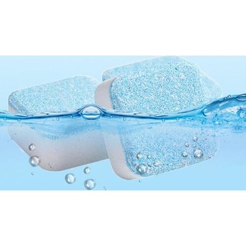 30PCS Washing Machine Cleaner Washer Cleaning Washing Machine Cleaner Laundry Soap Detergent Effervescent Tablet Washer Cleaner