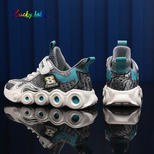 Brand Boys Sneakers Kids Running Shoes 2021 Summer Children Shoes Bounce Design Girls Tenis Infantil School Sport Shoes 2797