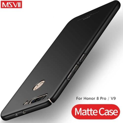 Huawei Honor 8 Pro Case Cover MSVII Slim Matte Coque For Huawei Honor 8 Pro V 9 Case Hard PC back Cover For Huawei Honor V9 8Pro