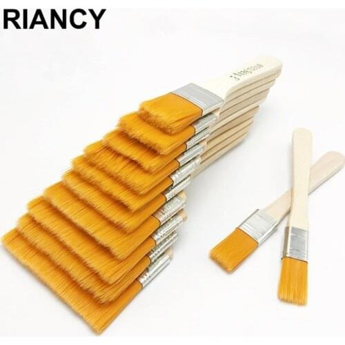 Oil Watercolor Paint Brush For Painting Drawing Different Size Nylon Hair Artistic Brushes Acrylic Paints Art Supplies 03165