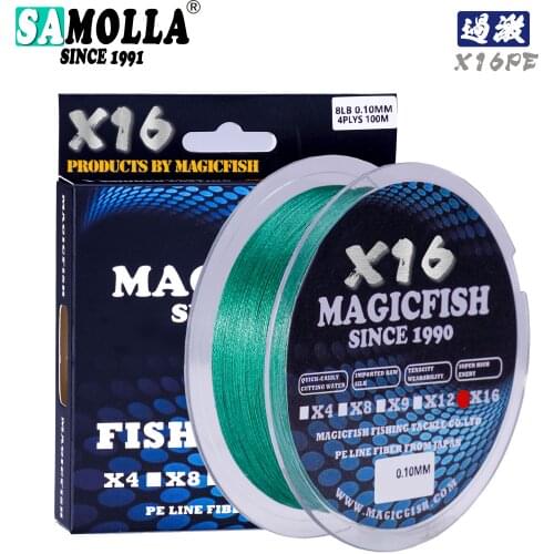 X16 Fishing Line Linha Multifilamento Pe 16 Strands Trenzado Braided Accesorios Mar A La Carpe Linha De Pesca Hilo Trenzado