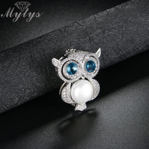 Серебряные броши на одежду MYTYS China At AliExpress