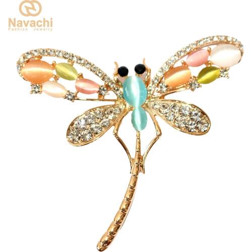 Navachi Dragonfly Brooches For Clothes