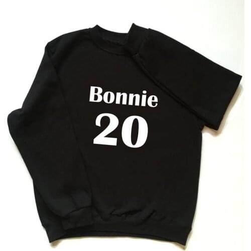 Skuggnas New Arrival Bonnie And Clyde 20 Sweatshirt Couple Matching Sweatshirts Cute Gift For Bonnie And Clyde Long Sleeved Tops