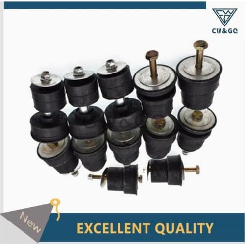 12pcs Body Mounting Cushion fit for Mitsubishi Montero Pajero 1986-2004 Montero Pajero Sport 1998-2009 MB275630 MB275632