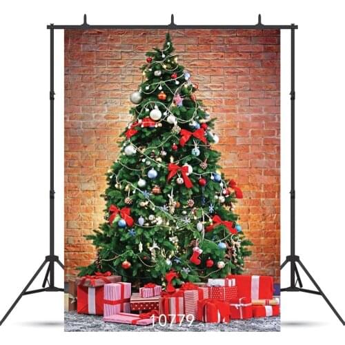 Christmas Tree Backdrop for Photo Decors&Gifts Photography Backdrop Photophone Photographic Background for Photo Vinyl 3D