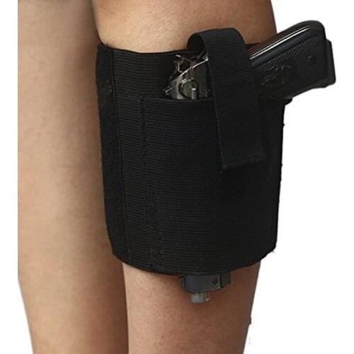 CQC Universal Ankle Leg Holster Tactical Concealed Carry Pistol Gun Holster Military Hunting Bag Thigh Handgun Pouch