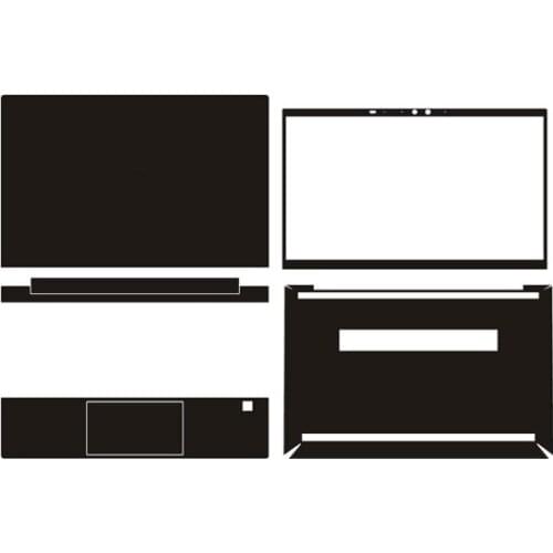 Carbon fiber Vinyl Laptop Sticker Skin Decal Cover Protector for HP EliteBook 835 G7 13.3"