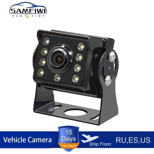 AHD Truck Backup Camera IR Night Vision Waterproof Vehicle Rear View Camera Auto Backup Monitor Universal For Motorhome Trailer