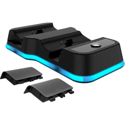 Controller Charger With Rechargeable Battery Pack Charging Dock Station Compatible With XBOX Series X Controller