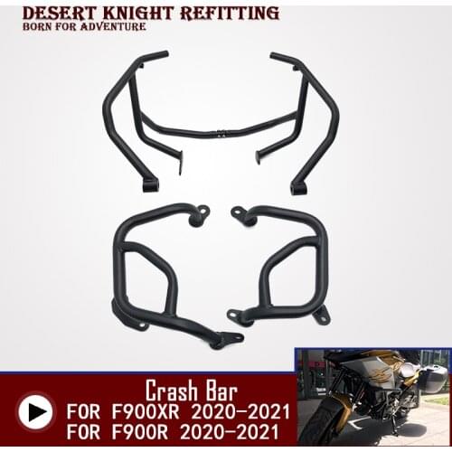 For BMW F900XR F900R F900 R F900 XR 2020 2021 Motorcycle Engine Guard Crash Tank Bar Bumper Upper Lower Fairing Frame Protector