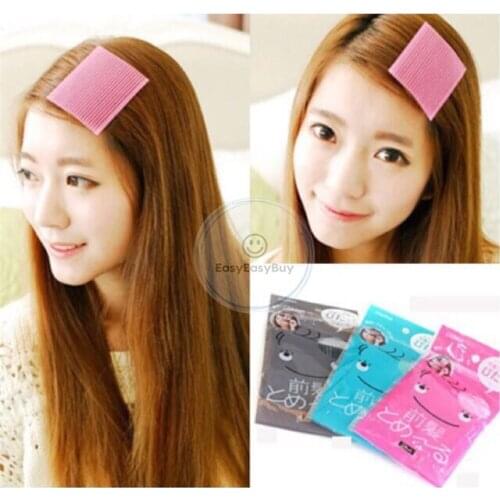 10pcs/lot Hair Sticker Clip Bangs Fixed Seamless Magic Paste Posts Magic Tape Fringe Hair Accessories Bang Patch Wholesale