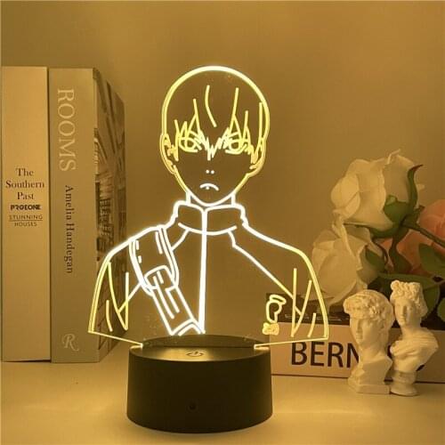 Anime Haikyu!! Led Night Light Tobio Kageyama Lamp for Bedroom Decor Nightlight Kids Child Birthday Gift Haikyuu Light Kageyama