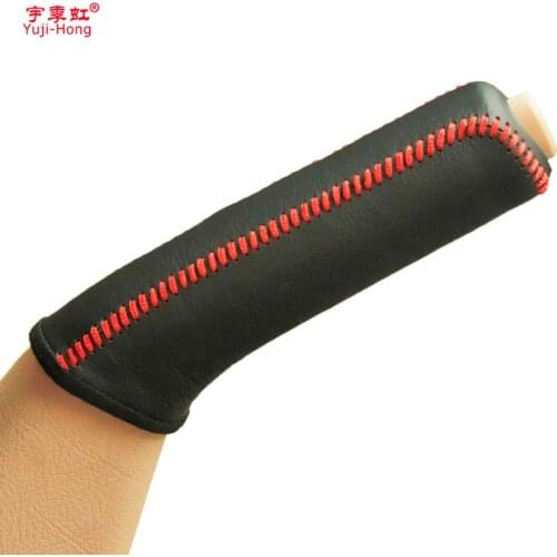 Yuji-Hong Car Handbrake Covers Case for KIA Cerato 2006-2012 Auto Genuine Leather Cover Car-styling Black/Red lines
