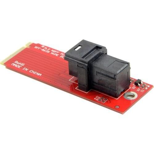 Cablecc U.2 U2 Kit SFF-8639 NVME PCIe SSD Adapter for Mainboard Intel SSD 750 p3600 p3700 M.2 SFF-8643 Mini SAS HD