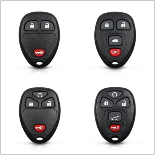 Remote Key Case Shell KEYLESS Entry Fob Key control shell for Chevrolet Buick HHR 2006 2007 2008 2009 2010 2011 3 Buttons