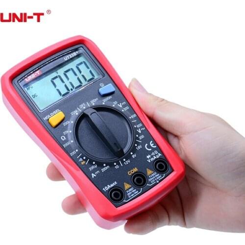 UNI-T UT33B+ Digital Multimeter LCD AC DC voltage 600V Hanheld resistance tester Non contact Ammeter testing