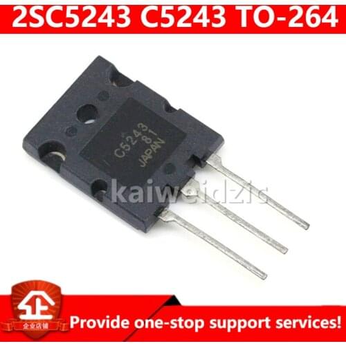 Kaiweikdic C5243 2SC5243 2SC5244 TO-247 High power ultrasonic triode HDTV display tube/Integrated circuit/electronic components