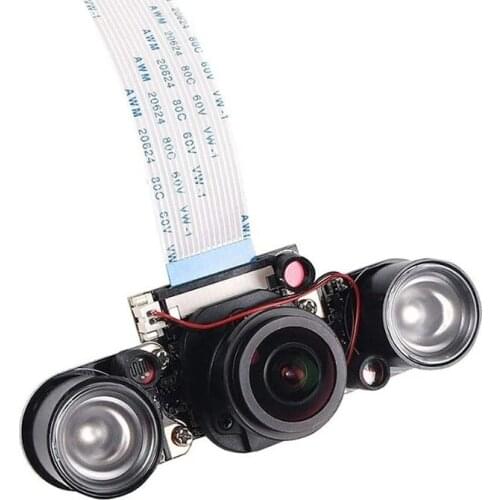 Raspberry Pi Camera Automatic IR-CUT Filter 175degree Fisheyes 1080p For Day Night Vision For Raspberry Pi 3 Model b+ Pi Zero