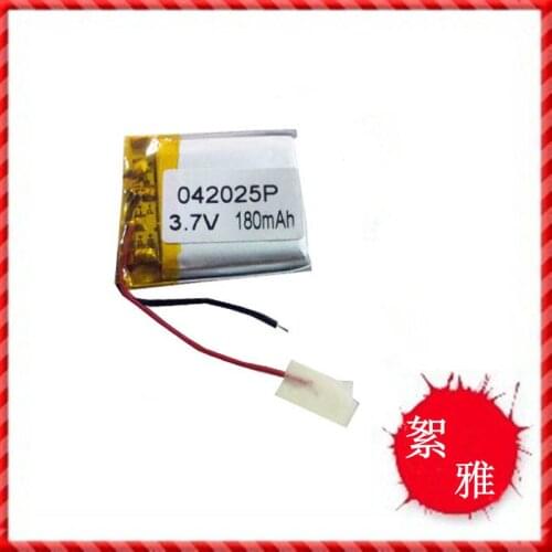 New Hot A 3.7V polymer lithium battery 402025 042025 180MAH MP3 small toy Bluetooth headset battery Rechargeable Li-ion Cell
