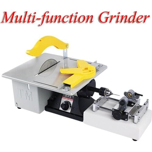 Multi-function Grinder Jade Carving Machine Bead Polishing Wax Cutting Small Ball Punching Machine QLD-1