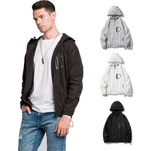 Men Sport Hoodies Windbreaker Training Fitness Jacket For Running Male Outdoor Gym Thermal Sweatshirt Sportswear Hooded Jacket