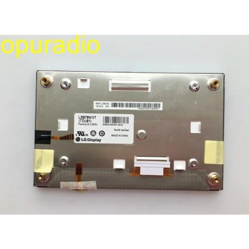 Original new L.G 7inch LCD display LB070WV7-TD02 LB070WV7-TD01 with touch screen for Hyundai Veloster car DVD GPS navgation
