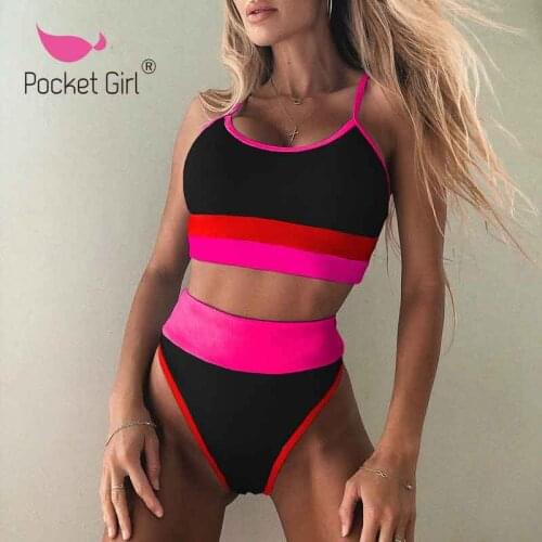 Женские спортивные купальники Pocket Girl China At AliExpress