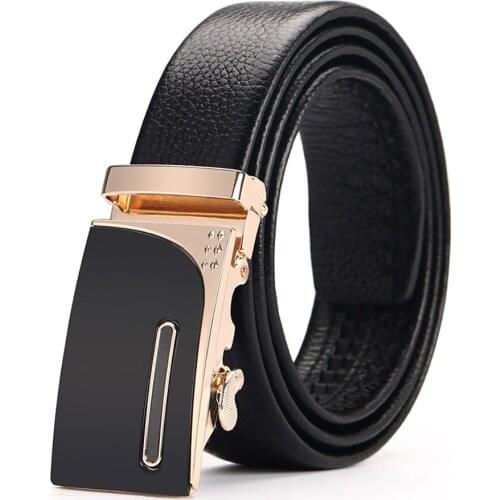 2018 Designer Leather Strap Male Belt Automatic Buckle Belts For Men Girdle Wide Men Belt Waistband ceinture cinto masculino