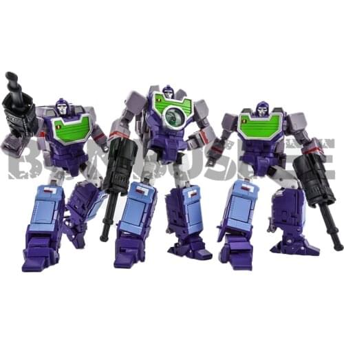 【In Stock】Keiths Fantasy Club E.A.V.I. Metal Phase P-5A Opticlones Reflector Set of 3 Transformation Action Figure Robot Toy