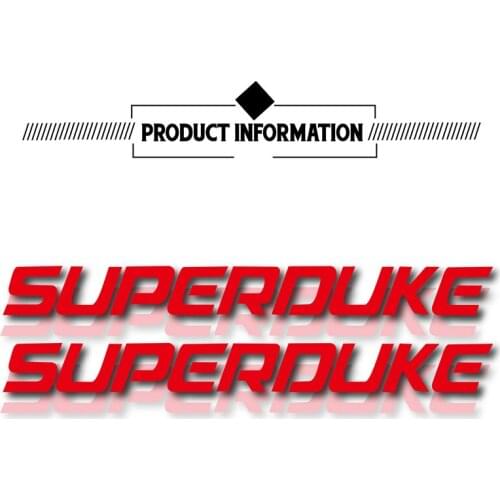 Motorcycle bicycle waterproof reflective fuel tank wheel sticker notebook luggage helmet for KTM super duke superduke SUPERDUKE