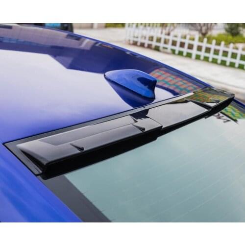 ABS/Carbon fiber Car Rear Wing Trunk Lip Spoilers Fits For Honda accord 2018 2019