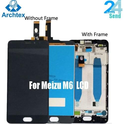 For Meizu M6 M711H M711M M711Q LCD Display With Touch Screen Digitizer Assembly Replacement With Frame 5.2 inch IPS