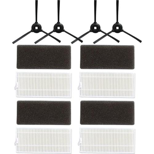 8/15pcs Filter Side Brush For Lefant M200/M201/M501/T700 Robotic Vacuum Cleaner Parts Replacement Accessories
