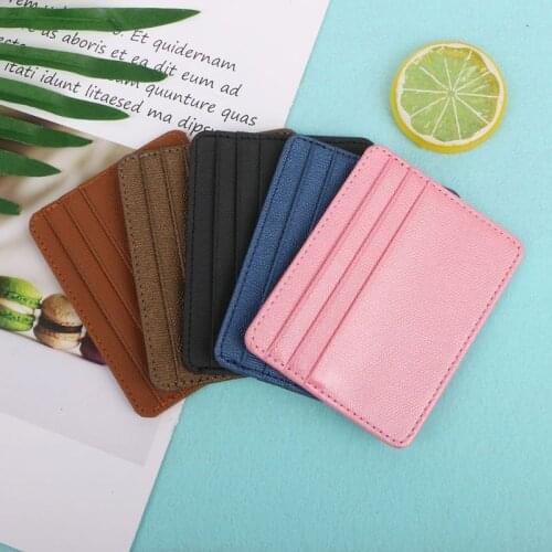 Card Holder Slim Bank Credit Card ID Cards Coin Pouch Case Bag Wallet Organizer