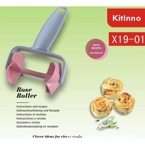 Cookie Mould Cutter Wheel Hob Embossed Cookie Cutter Rolling Biscuit Cutting Pastry Kawaii Bakery Tool