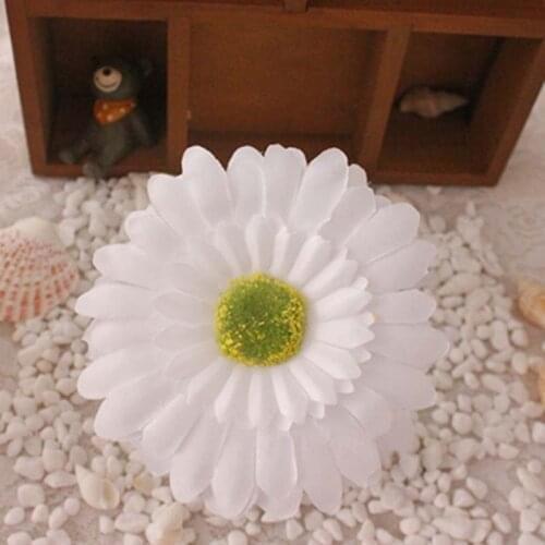 10CM Head 30PCS Large Chrysanthemum Fake Sunflower,Artificial Silk Daisy Flower Heads,Wedding Bouquet Arrangements Home Deocr