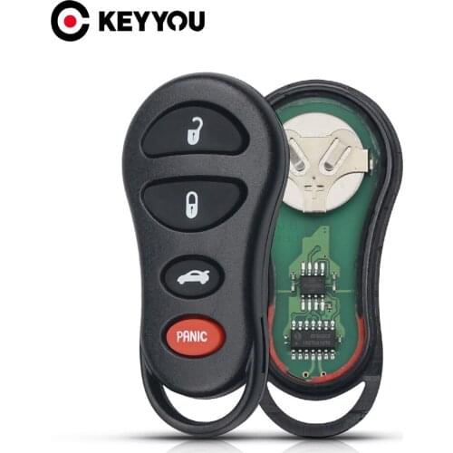 KEYYOU 3/4 Buttons 315Mhz GQ43VT17T Car Remote Key Keyless Fob For For Jeep Grand Cherokee1998 1999 2000 2001 2002 2003 2004