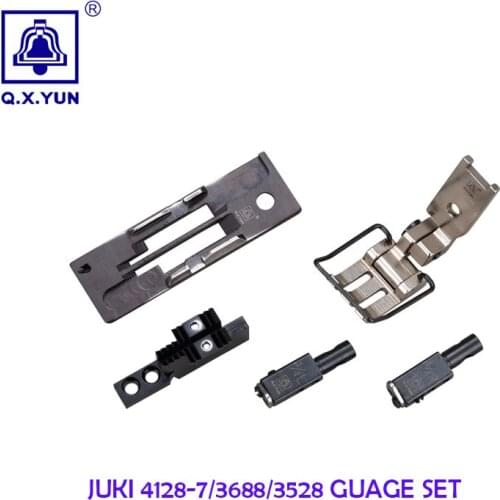 Q X YUN Sewing Machine Parts Brother Juki 4128-7 3528-7 Double Needle Gauge Set