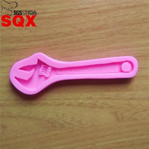 Russian Mechanical Wrench Series Cake Border Fondant Cake Molds for Kitchen Baking Decoration Tool SQ16217