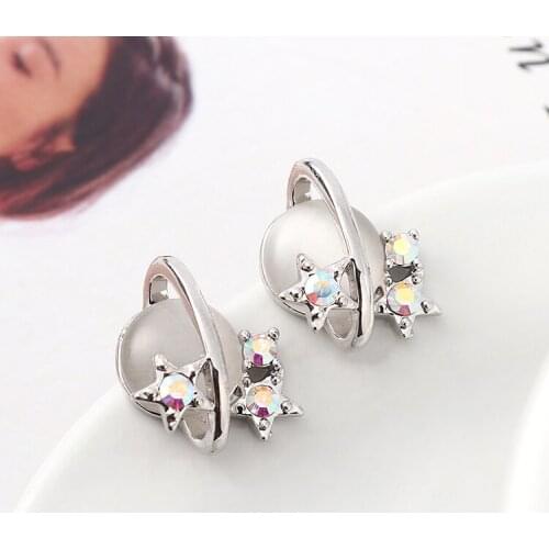 TONGKWOK Bohemia Exaggeration Dangle Earrings For Women Silk Thread Tassel Metal Long Chandelier Earrings #139245