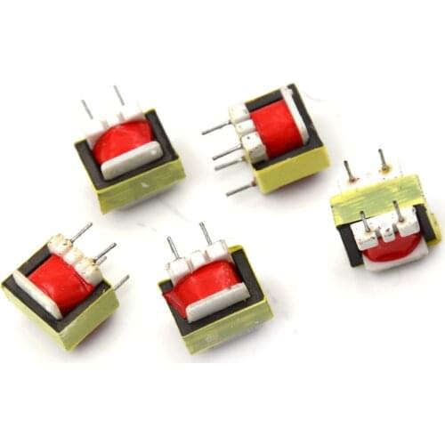 5PCS EI14 Trafos 1300:8 Ohm Transformateur Audio Ohms Transformador De Transformer Transformation For DIY KIT Audio Transformer
